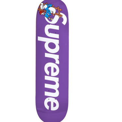 Smurfs Purple Skateboard Art Deck by Supreme