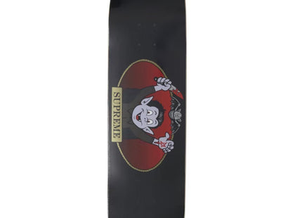 Vampire Boy Black Skateboard Art Deck by Supreme