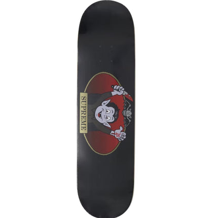 Vampire Boy Black Skateboard Art Deck by Supreme