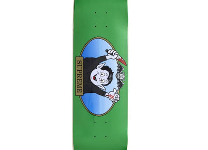 Vampire Boy Green Skateboard Art Deck by Supreme