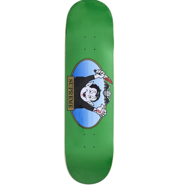 Vampire Boy Green Skateboard Art Deck by Supreme