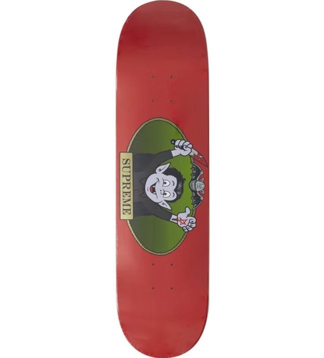 Vampire Boy Red Skateboard Art Deck by Supreme