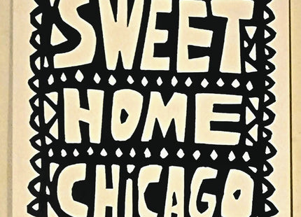 Sweet Home Chicago White Silkscreen Print by Nate Duval