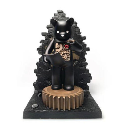 Target Mechanics of Life Black Vinyl Art Toy Sculpture by Luke Chueh