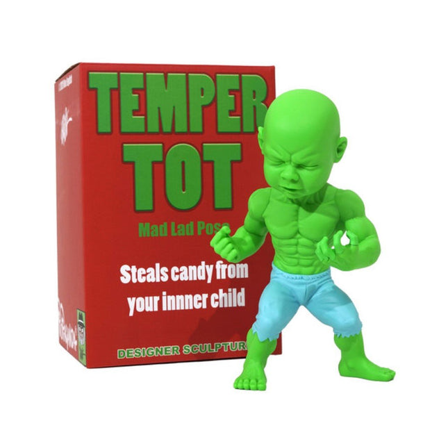 Temper Tot Mad Lad Pose Art Toy by Ron English