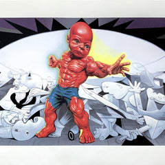 Temper Tot Tramples Guernica Silkscreen Print by Ron English- POPaganda