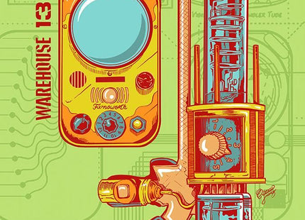 Tesla & Farnsworth AP Silkscreen Print by Cristiano Suarez