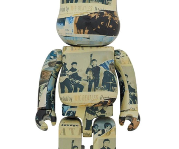 The Beatles Anthology 1000% Be@rbrick – Sprayed Paint Art Collection