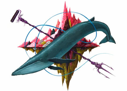 The Blue Whale Giclee Print by Jeff Soto