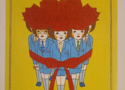 The Bouquet of Business Men Giclee Print by Naoshi