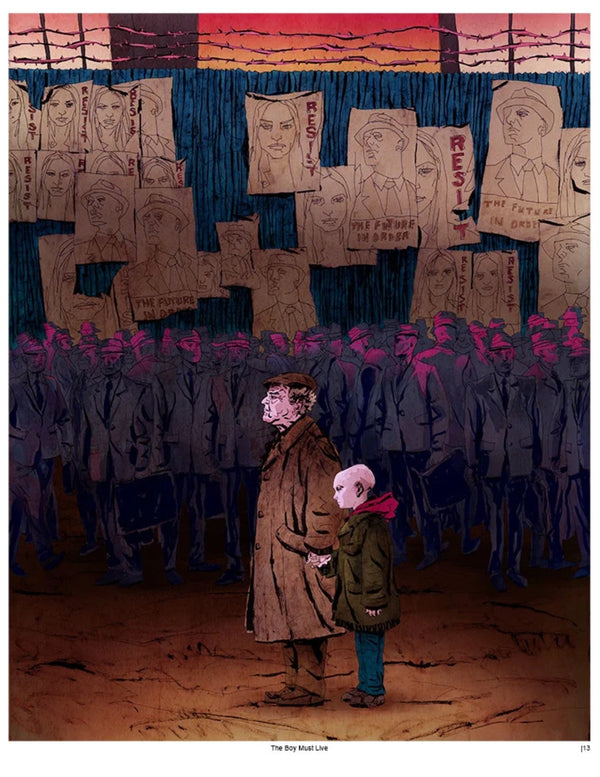 El niño debe vivir Variant Giclee Print por Rich Pellegrino