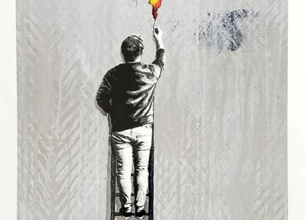 The Crack Silkscreen Print by Martin Whatson
