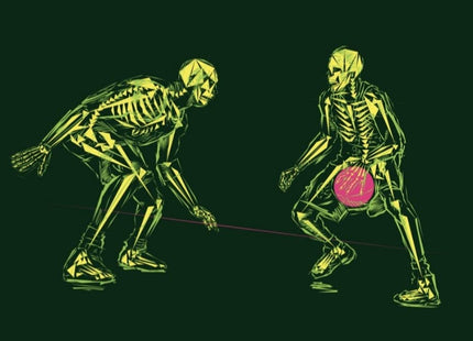 The Crossover Green Silkscreen Print by Naturel- Lawrence Atoigue