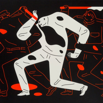The Disappeared Silkscreen Print by Cleon Peterson