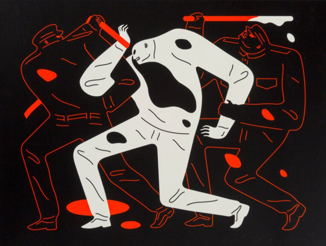 The Disappeared Silkscreen Print by Cleon Peterson