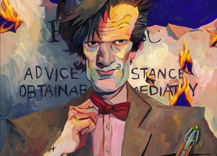The Eleventh Doctor Giclee Print by Rich Pellegrino