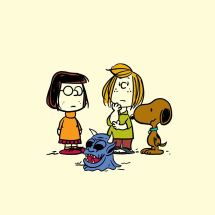 The Gang Is Here Charlie Scooby Doo Giclee Print by Raid71