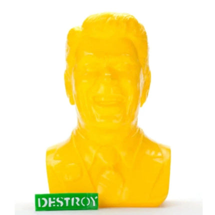 The Gipper Ultra Violence Yellow Art Toy by Frank Kozik