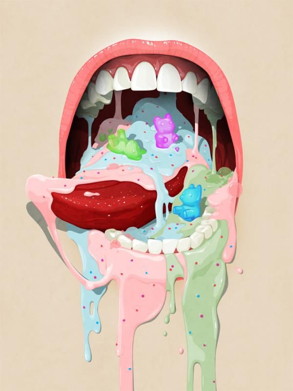 The Glutton Giclee Print by Jason Levesque