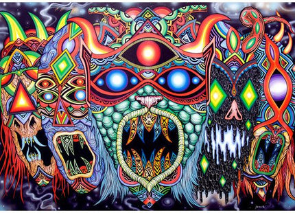 The Gods Beyond The Dark Giclee Print by Skinner