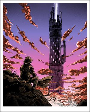 La sérigraphie Gunslinger par Tim Doyle