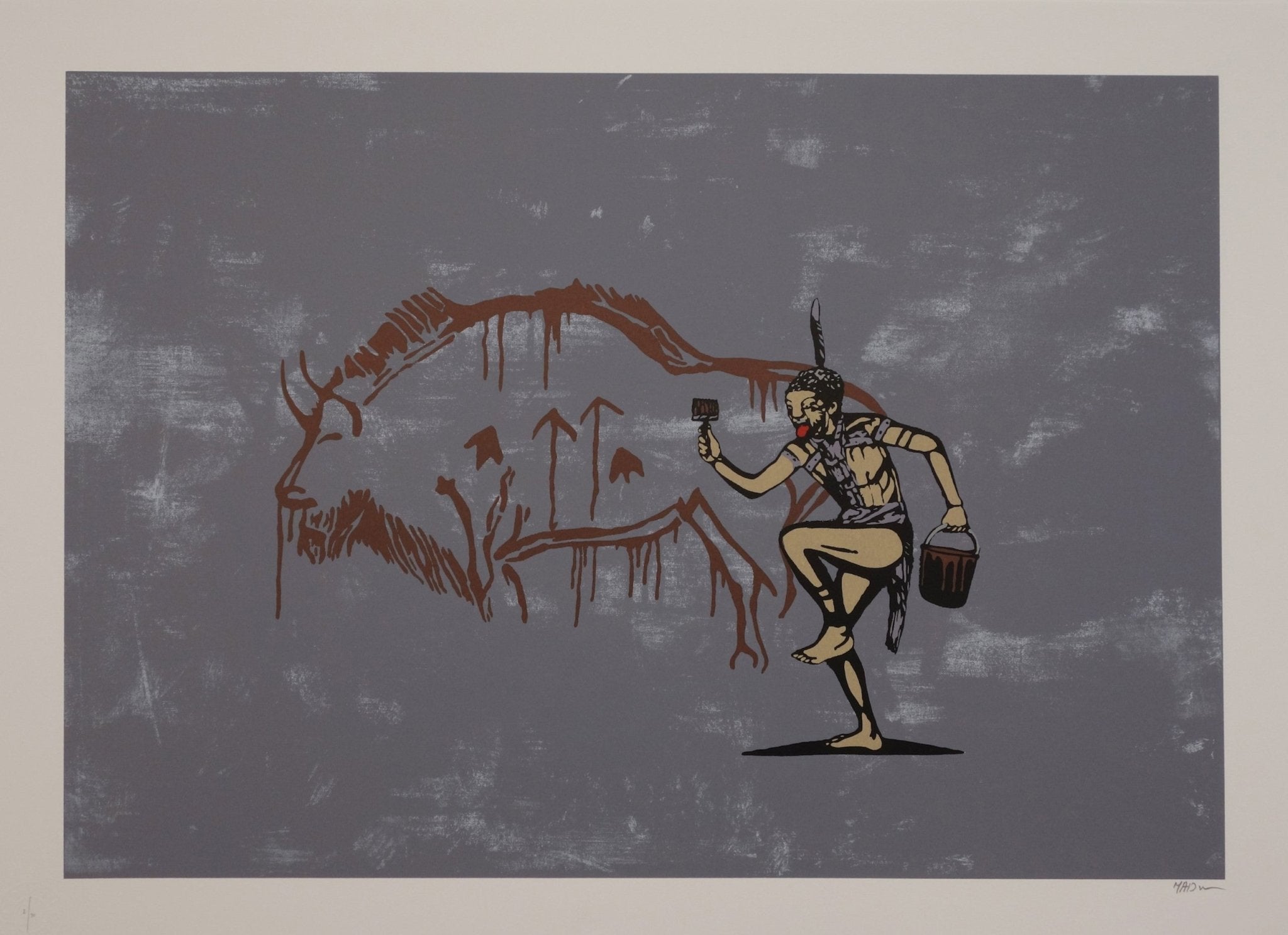 Inka Scripts The Incredible Inka Silkscreen Print by Mad – Sprayed Paint Art Collection