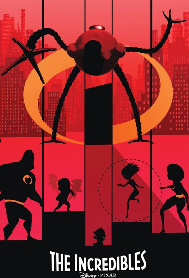 The Incredibles Giclee Print by Raid71