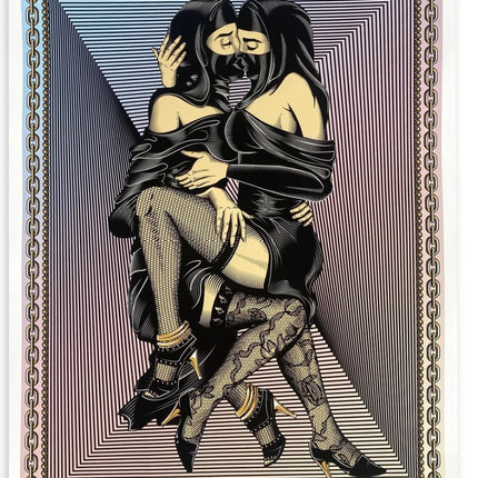 The Kiss 2 AP Artist Proof Giclee Print by Marwan Shahin