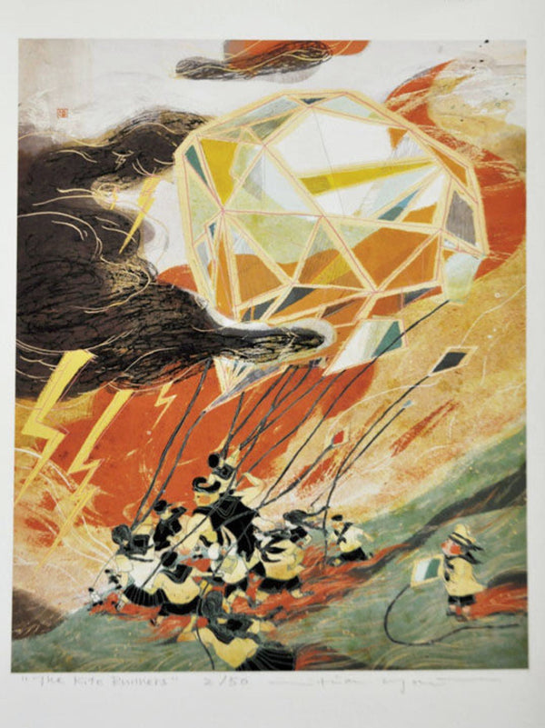 The Kite Runners Giclee Print by Victo Ngai