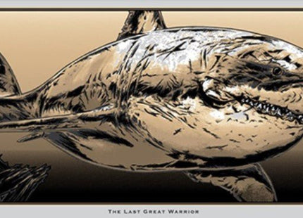 The Last Great Warrior Tea Ceremony Silkscreen Print by Rhys Cooper