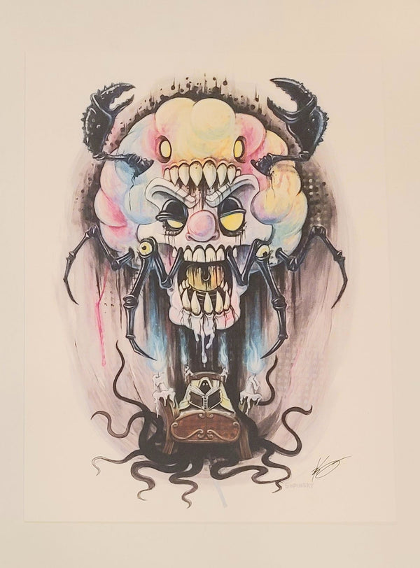 La lumière l'éloigne de l'impression giclée par Brandon Sopinsky