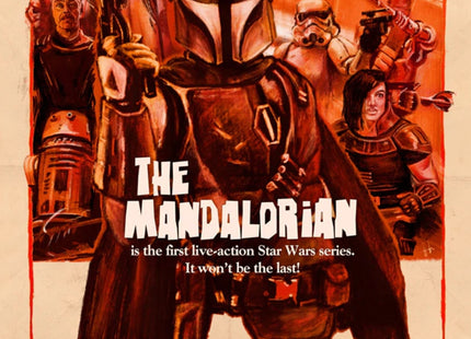 The Mandalorian 1960s Archival Print by Scott Hopko
