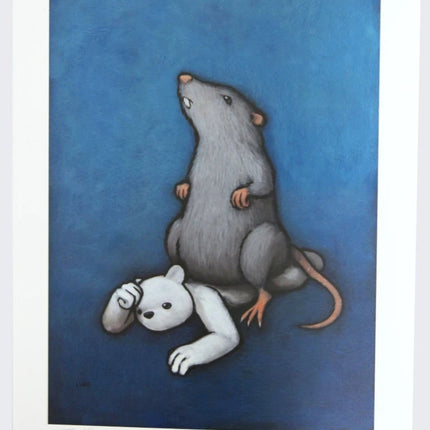 The Rat Print Giclee Print by Luke Chueh