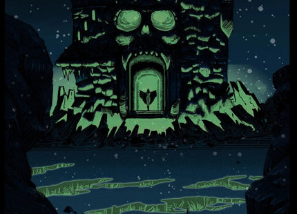 The Sorceress Awaits Glow Silkscreen Print by Tim Doyle