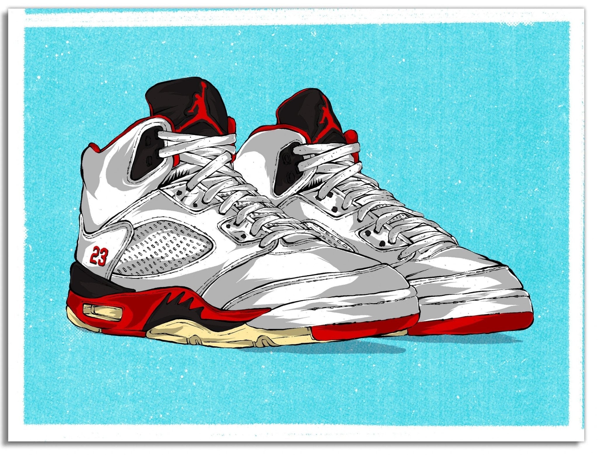 Jordan 5 Drawing
