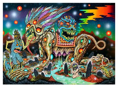 The Wretched Whole Giclee Print by Skinner