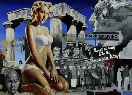 This Is America AP Giclee Print by Adam Caldwell