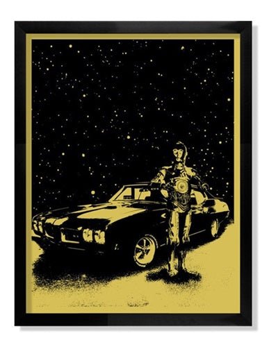 Threepio's GTO Silkscreen Print by Lil Tuffy