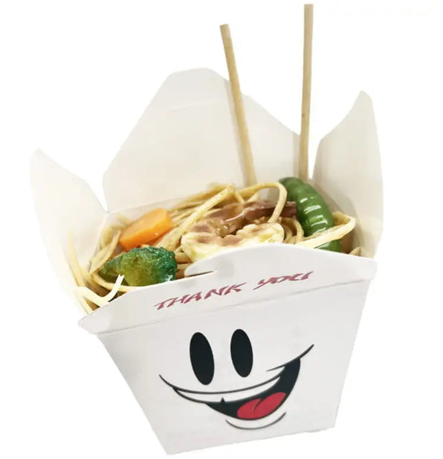 To Go Chinese Food Box Art Toy Object by Sket-One