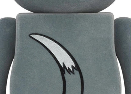 Tom- Flocked 100% & 400% Be@rbrick