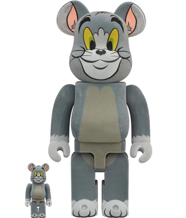 Tom-floqué 100 % et 400 % Be@rbrick