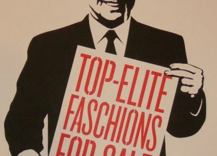 Top Elite Faschions Silkscreen Print by Shepard Fairey- OBEY