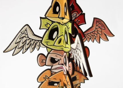 Totem Wood Panel Sculpture by Joe Ledbetter