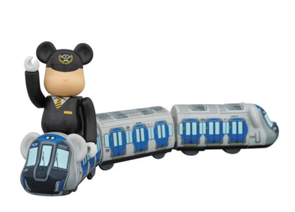 Train Hanshin Jet 5700 100% Silver Be@rbrick by Medicom Toy