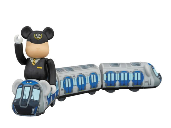 Train Hanshin Jet 5700 100% Silver Be@rbrick by Medicom Toy