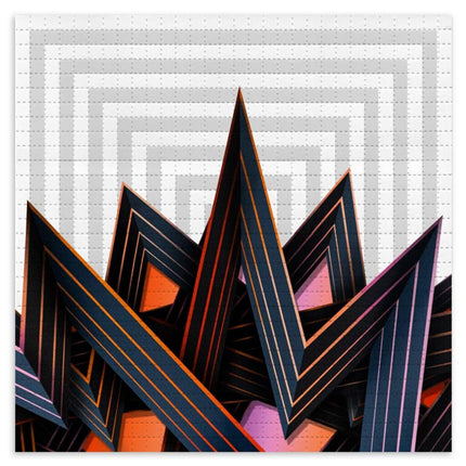 Trip Blotter Paper Archival Print by Raws