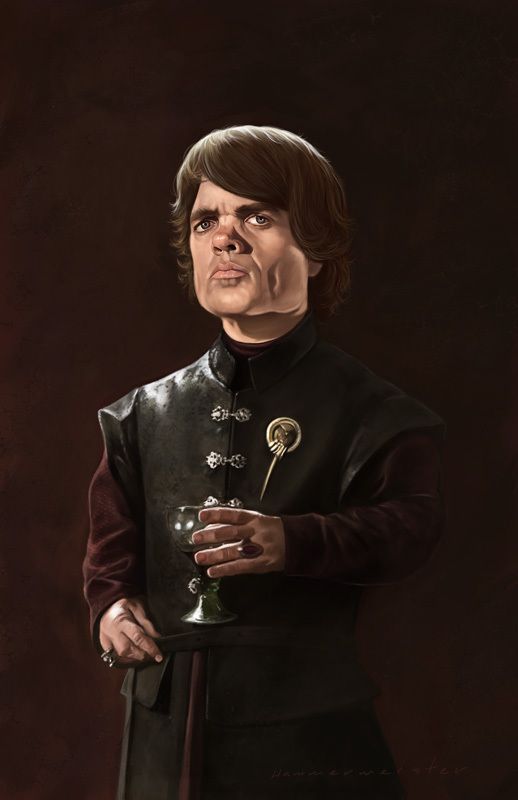 Tyrion Lannister Game of Thrones Giclee Print by Mark Hammermeister
