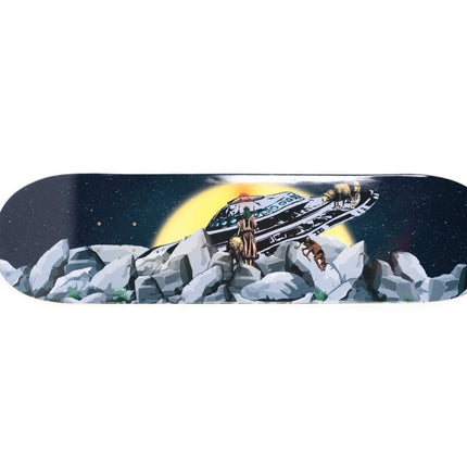 UFO Crash Skateboard Art Deck by Mad