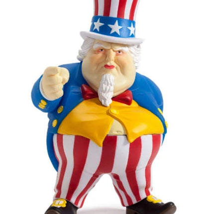 Uncle Scam Red White Blue OG Art Toy by Ron English