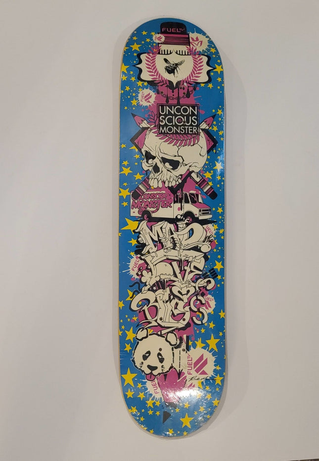 Unconscious Monster Skateboard Art Deck by Fuel TV x Rick Maderis